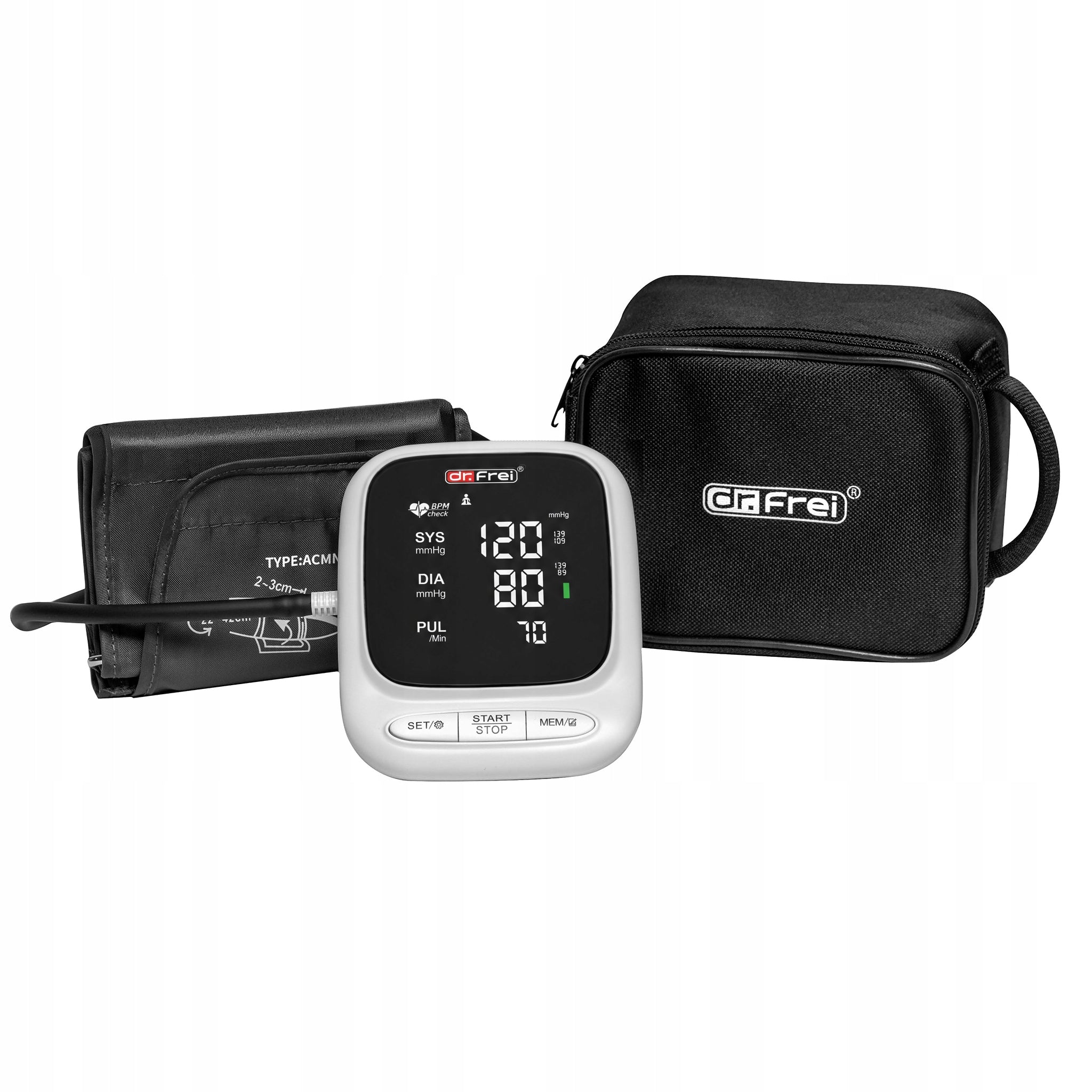 Shoulder blood pressure monitor M-PRO Dr. Frei automatic accurate USB-C pulse Medical device type medical device or in-vitro diagnostic medical device