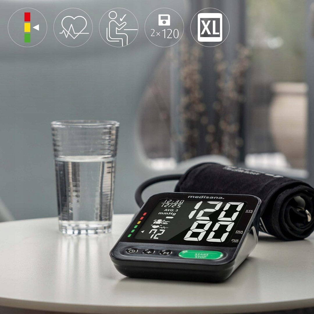 Shoulder blood pressure monitor Medisana BU 582 (black) Packaging status original