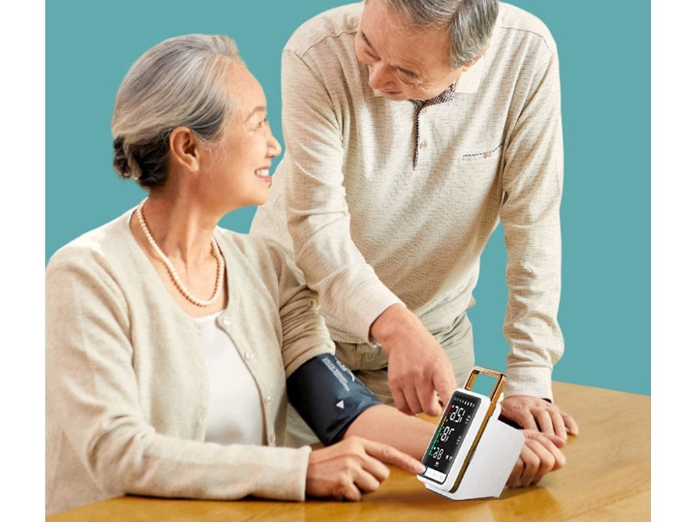 Shoulder blood pressure monitor readable ekan arrhythmia pressure measuring apparatus Packaging status original