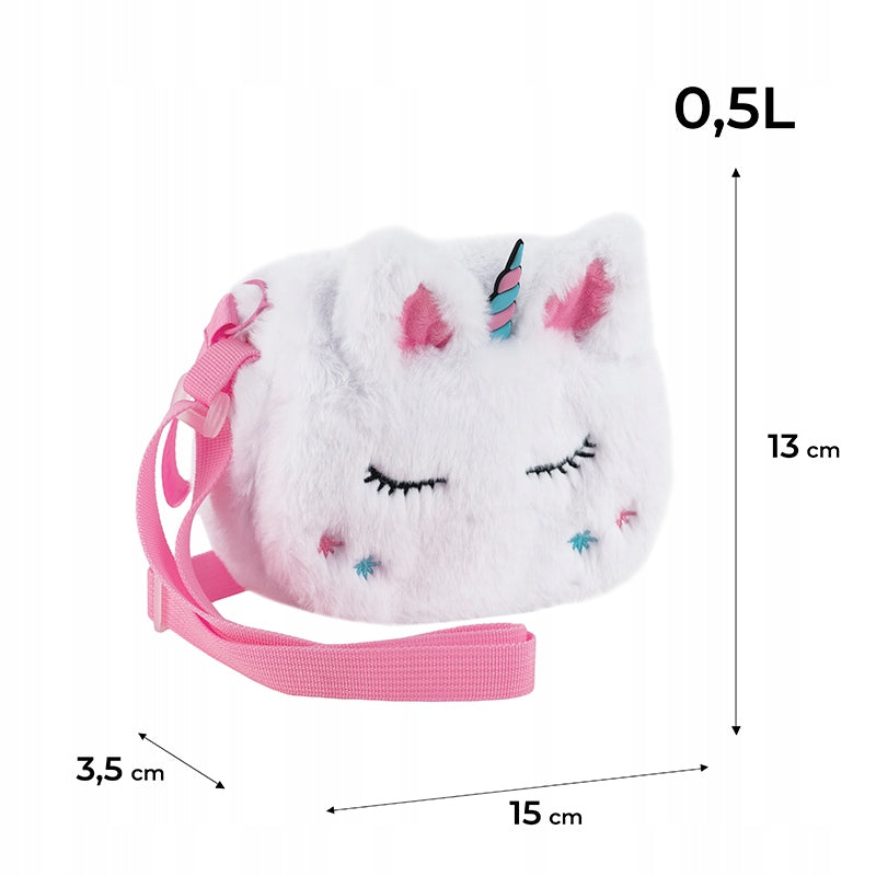 Shoulder pouch bag for girls unicorn KITE Manufacturer code K25-2710-1