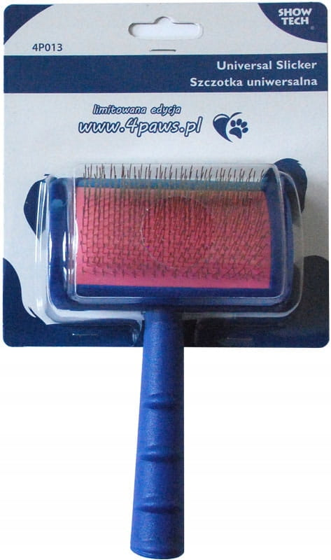 Show Tech Tuffer Slicker Brush Medium - Poodle Brush Medium, Hard Manufacturer code 4P013