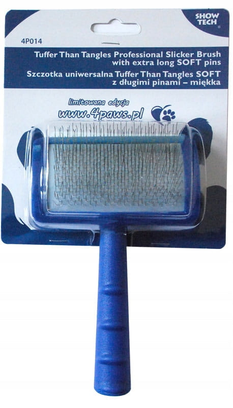 Show Tech Tuffer - poodle brush with long needles, soft