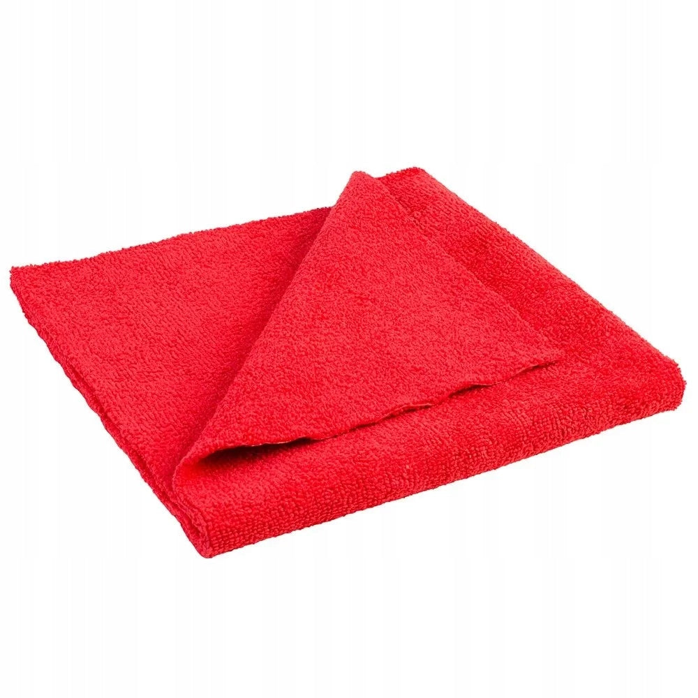 ShowCarShine Microfiber APT RED 385 GSM 40x40 - edgeless microfiber +