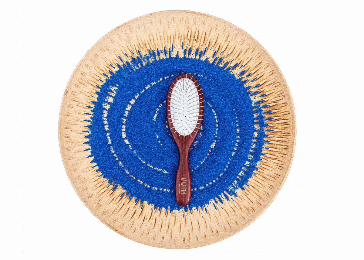 ShowTech MaxiPin Large Thick Pins Brush - Hard, with Metal Thick p Brand Show Tech