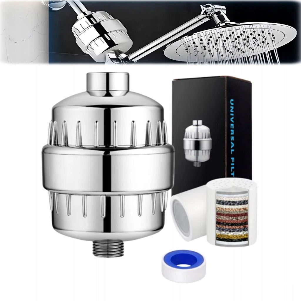 Shower Water Filter Softening Shower Water with Spare