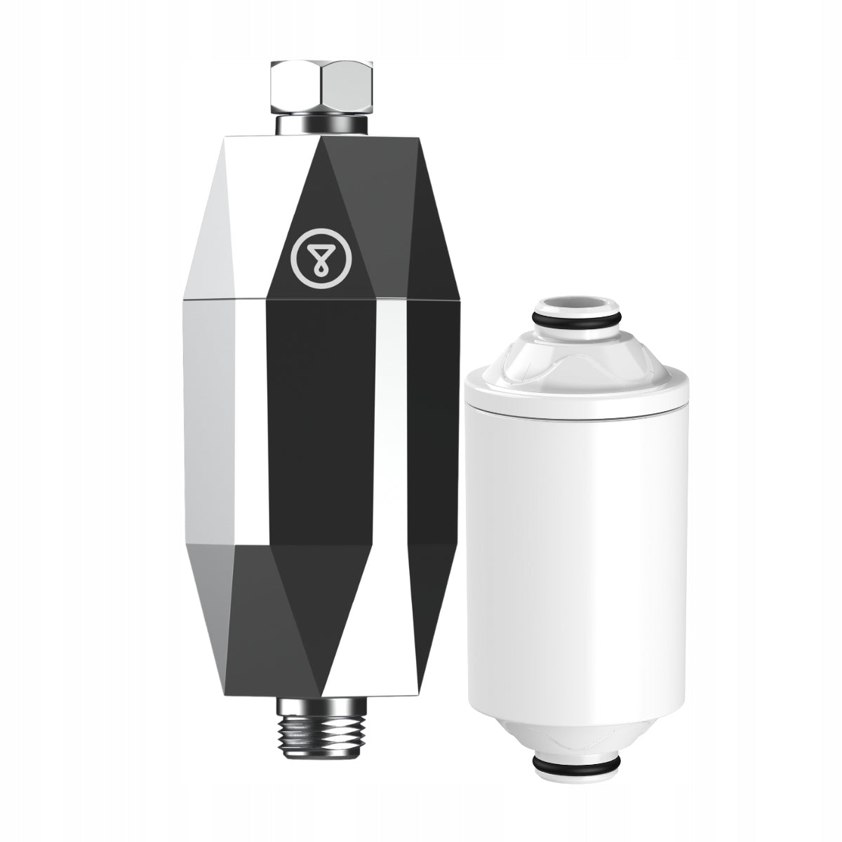 Shower filter chrome Tappwater ShowerPro Diamond chlorine removal Packaging status original