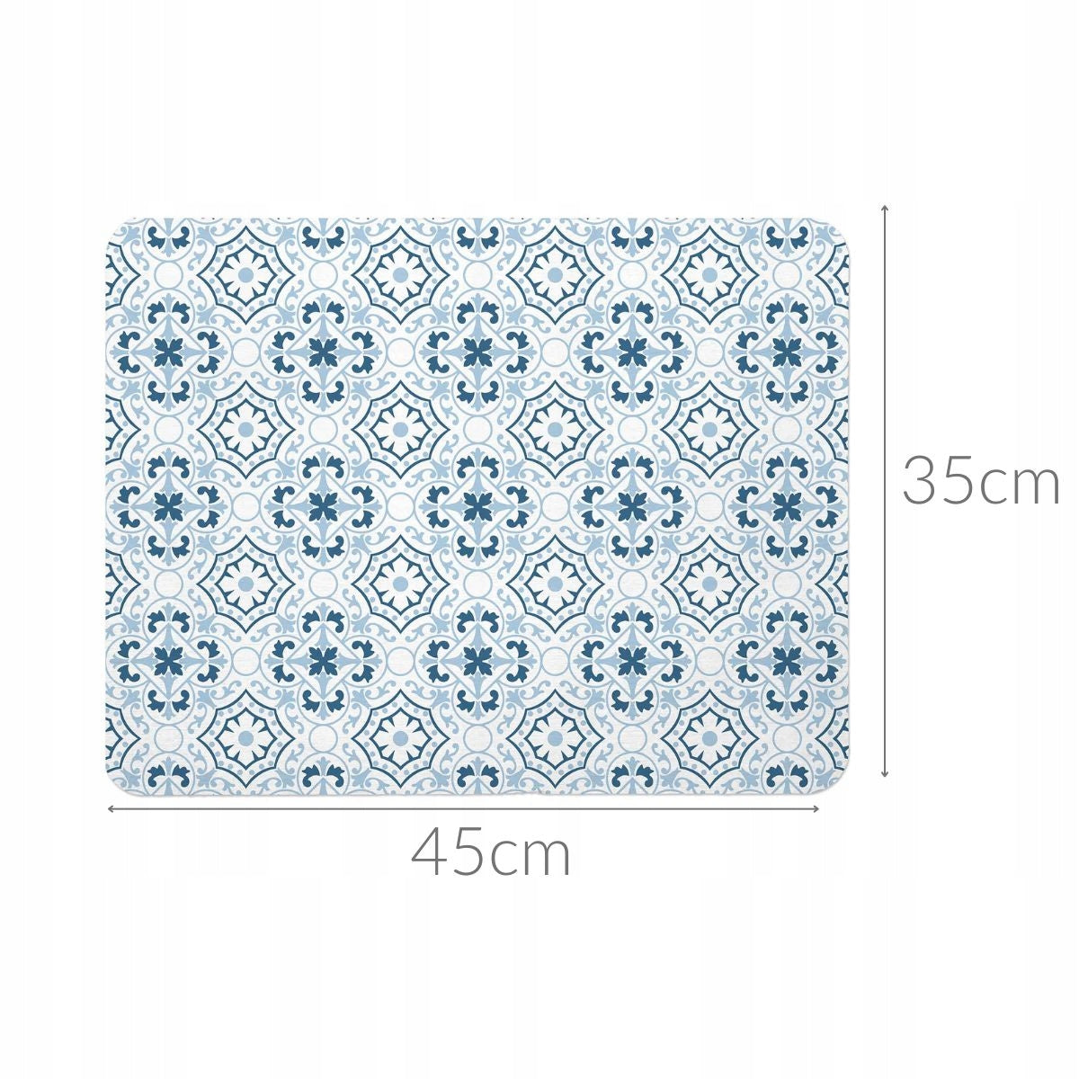 Shower mat DIATOMIT soft ECO-FRIENDLY 45x35 Length 45 cm
