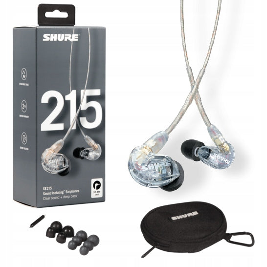 Shure SE215-CL-EFS Professional In-Ear Headphones