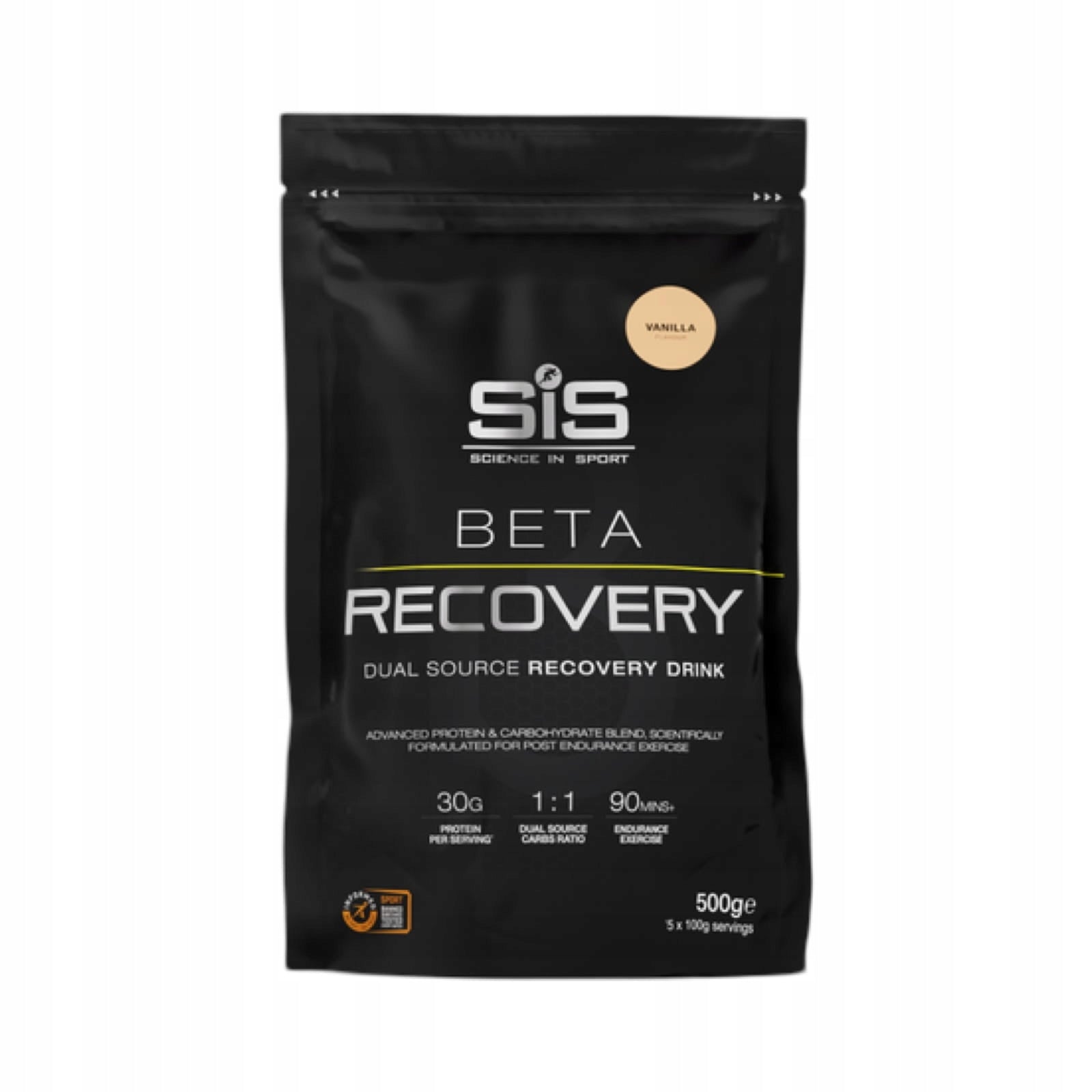 SiS Beta Recovery 500g vanilla regenerative drink