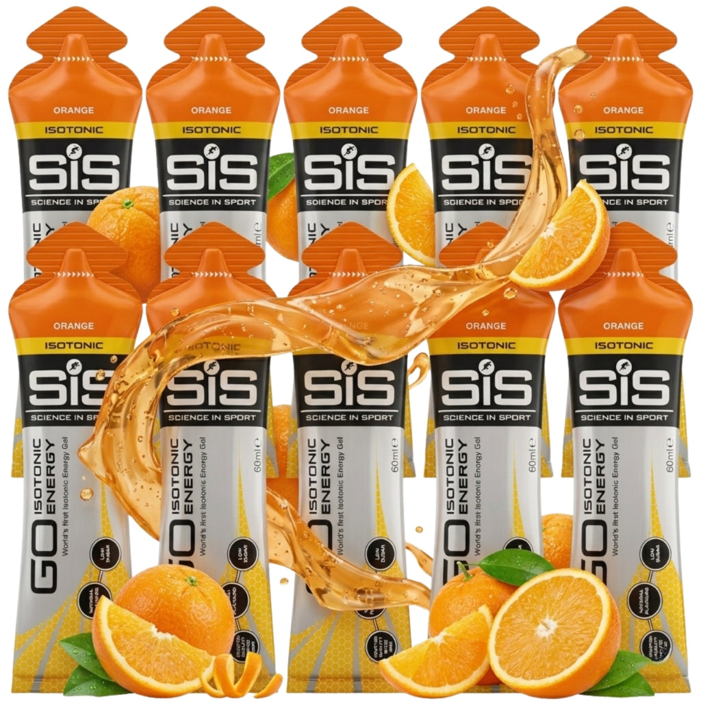 SiS GO Isotonic Energy Gel 10x 60 ml Orange Flavor