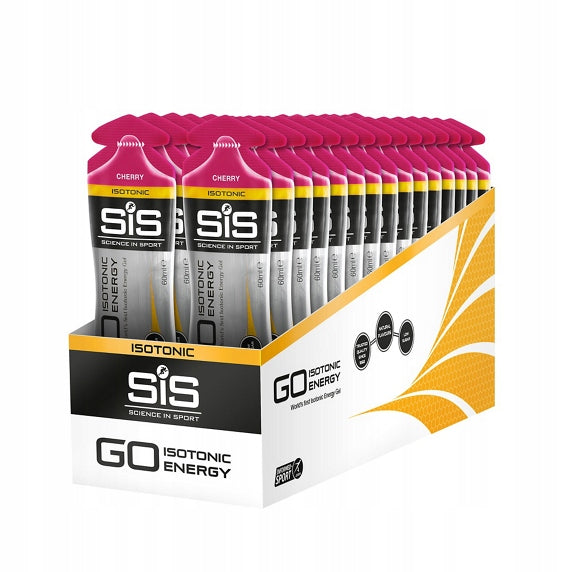 SiS Isotonic Energy Gel - Cherry 60ml Expiration date at least six months from the date of purchase
