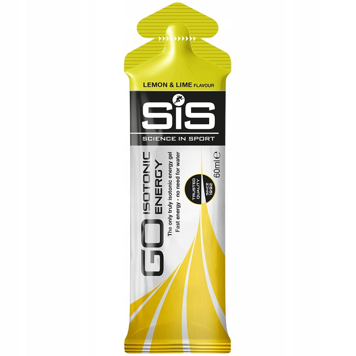 SiS Isotonic Energy Gel Science in Sport Go Lemon 6 x 60 ml Expiration date at least 1 year from the date of purchase