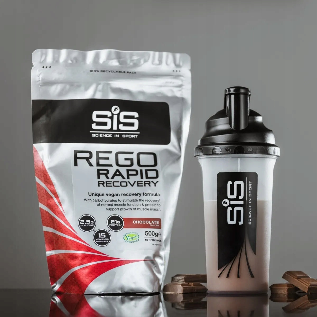 SiS Rego Rapid Recovery Powder 500g Chocolate Manufacturer code 131893