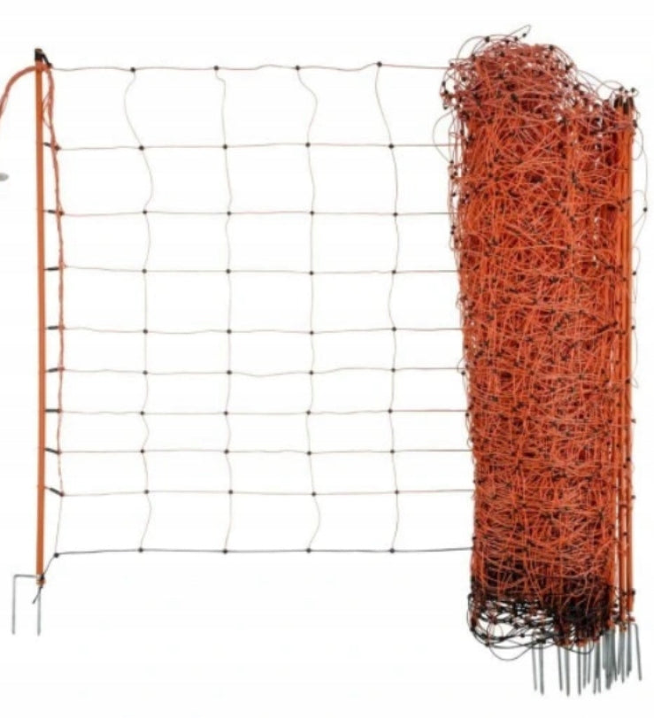 Elektrisches Schäfernetz für Schafe Neutral OviNet, orange, 108 cm 