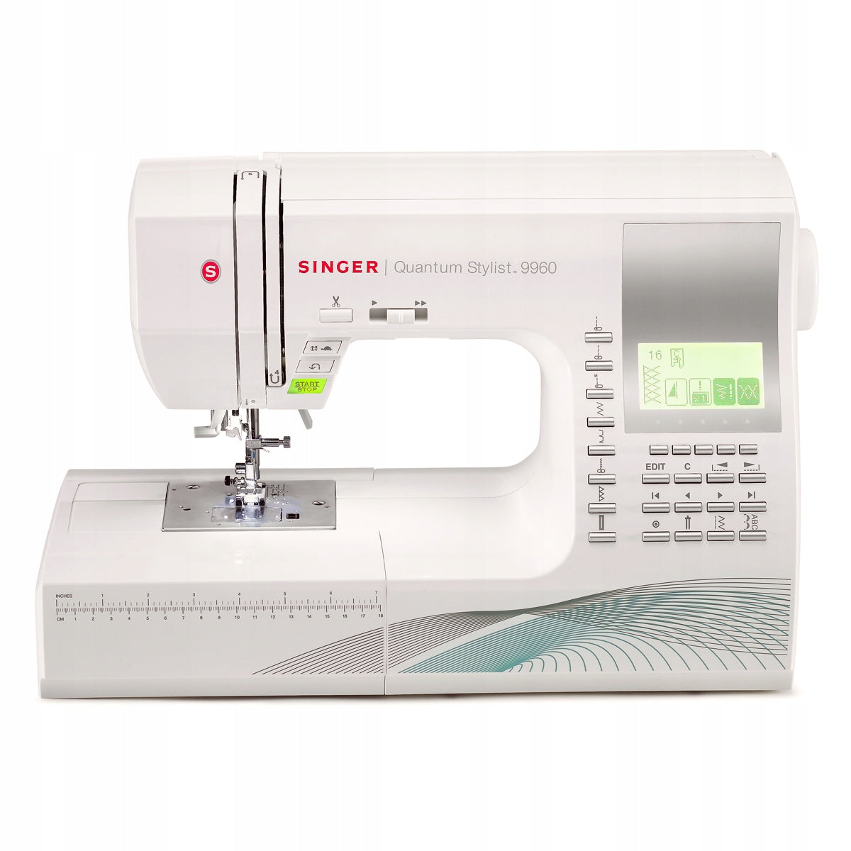 Šicí stroj SINGER Quantum Stylist 9960 Dominant color white