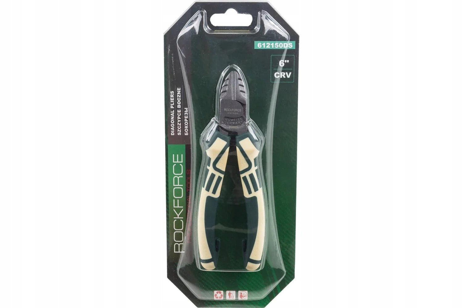 Side cutting pliers 150 mm Rockforce Packaging status original