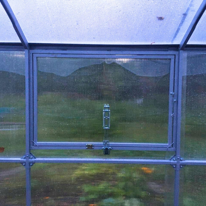 Side window straight window for greenhouse step arches 1m Product weight with unit packaging 3 kg