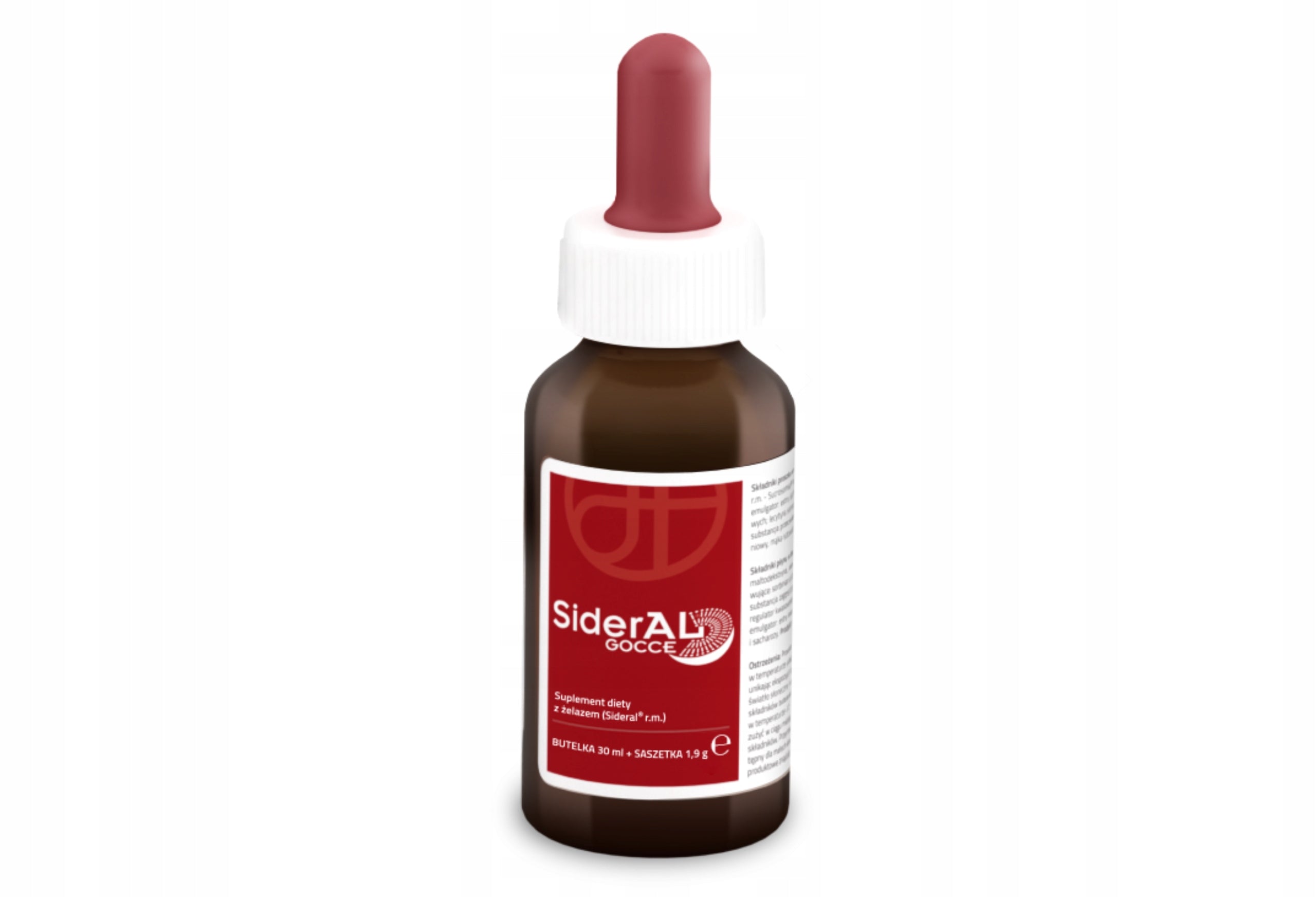 SiderAL Gocce sucrosomal iron in the form of drops 30 ml SUPER ABSORBABLE Manufacturer code 8033011160342