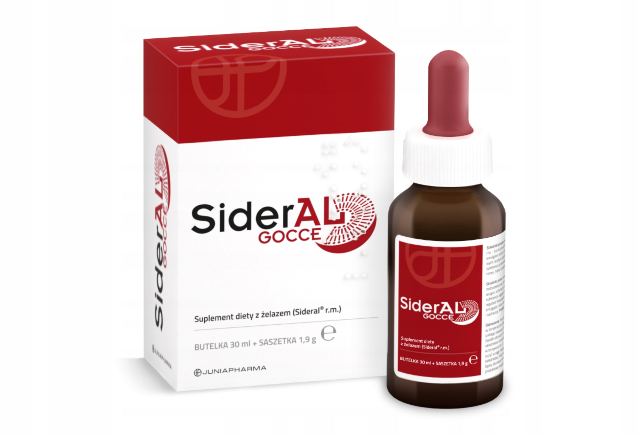 SiderAL Gocce sucrosomal iron in the form of drops 30 ml SUPER ABSORBABLE