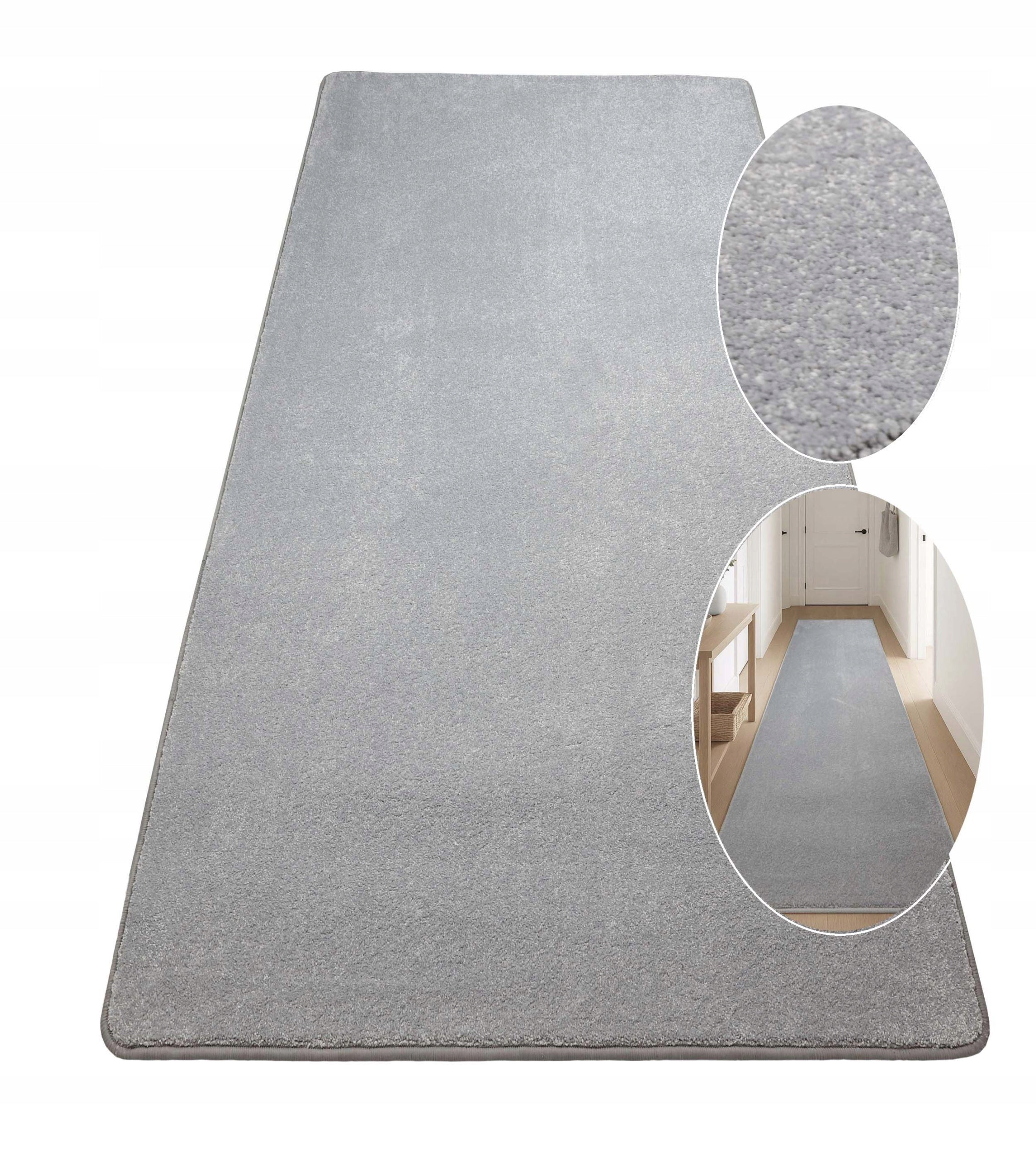 Sidewalk Ready Grey 100x200 cm – Stylish Carpet For Hallway ,Corridor
