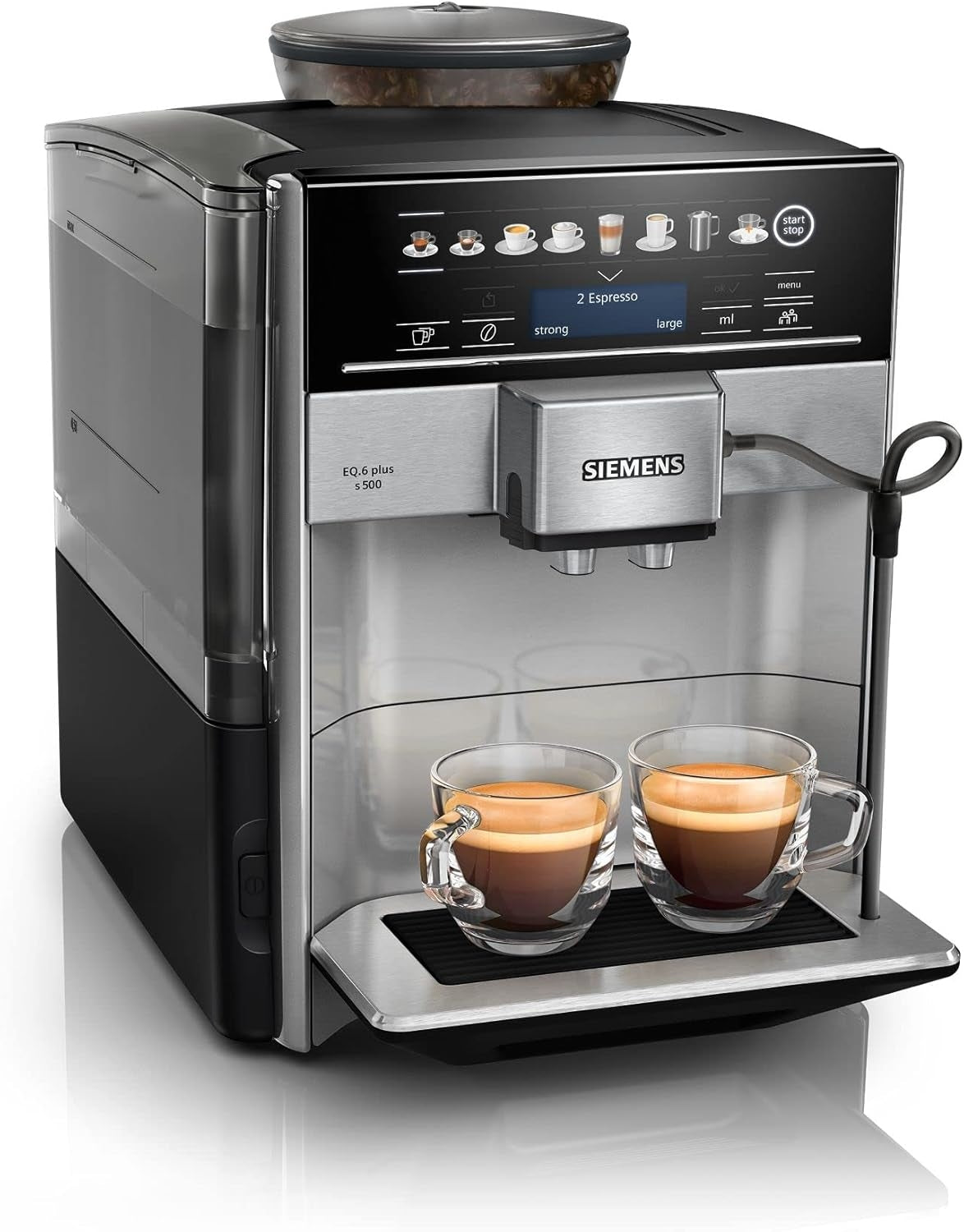 Siemens EQ.6 plus s 500 Automatic Coffee Maker 1500W 1.7L TE655203RW Packaging status original