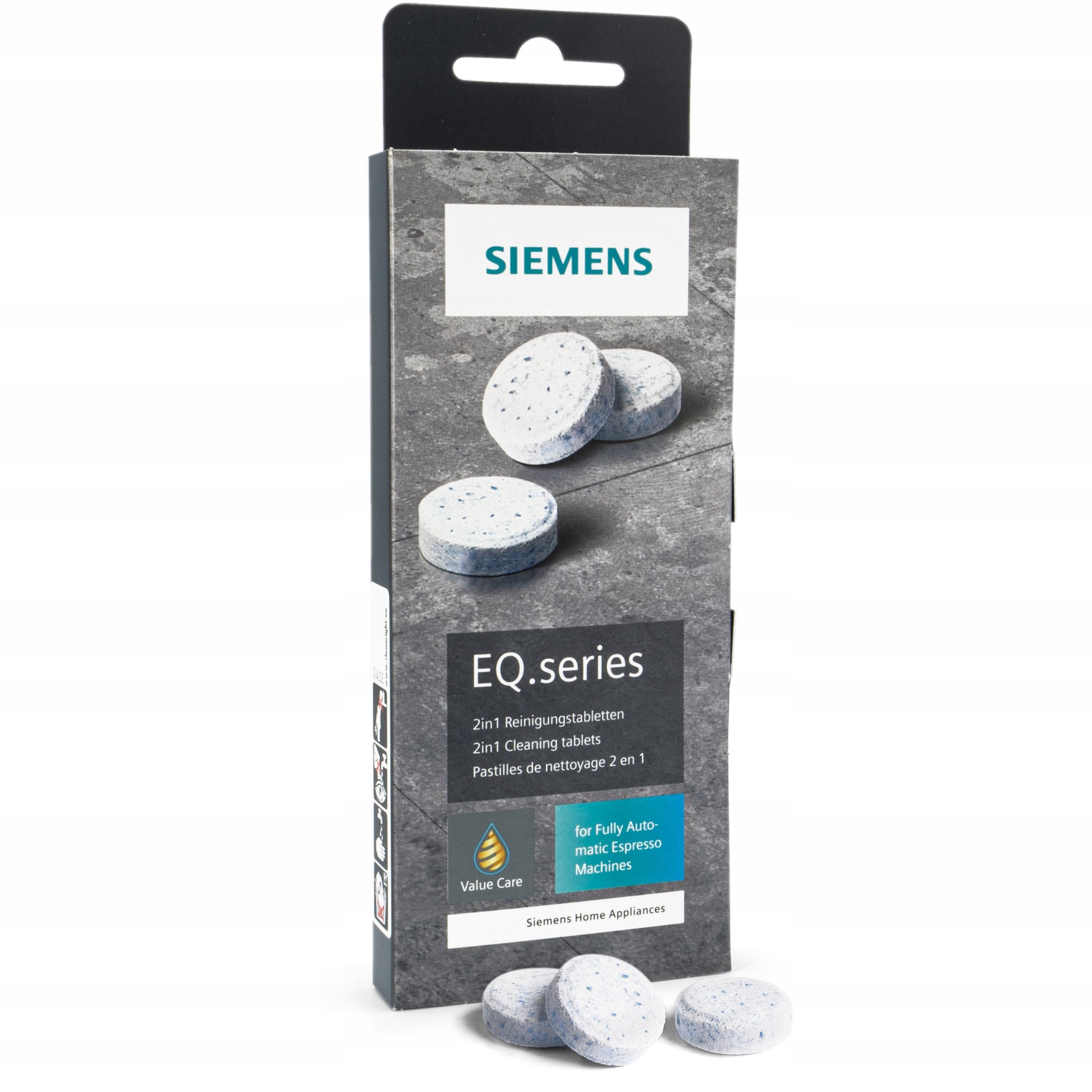 Siemens set filter tablets cleaning brush ORIGINAL Certificates of conformity CE