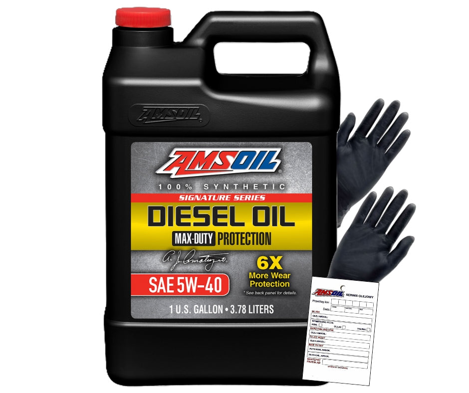 Signature Series Max-Duty Synthetic Diesel 5W40 Engine Oil