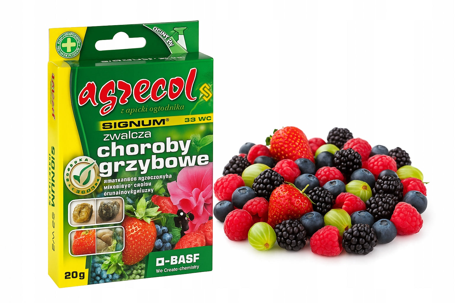 Signum 33 WG fights fungal diseases of ornamental plants 20 g AGRECOL