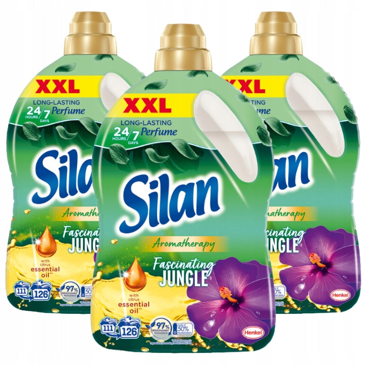 Silan Aromatherapy Fascinating Jungle 3x2,772L 378 Washes