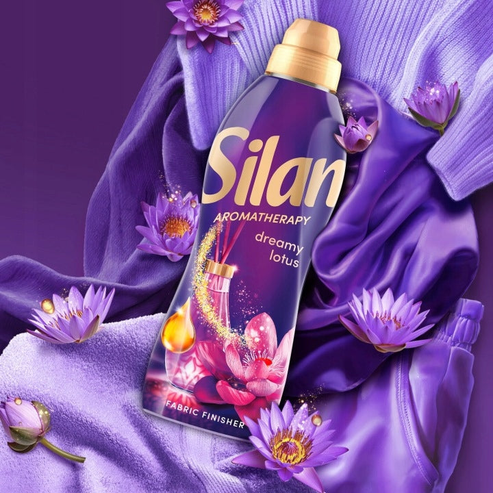 Silan Aromatherapy Rinsing Liquid Dreamy Lotus 3x2,772L FRAGRANCE FRESHNESS Packaging status original