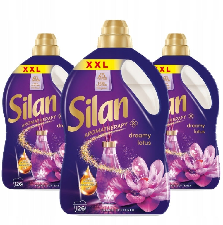 Silan Aromatherapy Rinsing Liquid Dreamy Lotus 3x2,772L FRAGRANCE FRESHNESS