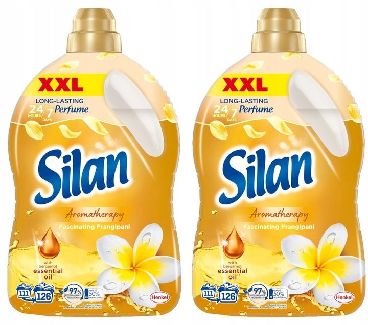 Silan Aromatherapy Rinsing Liquid Fascinating Frangipani 2x2,772L 252Washing