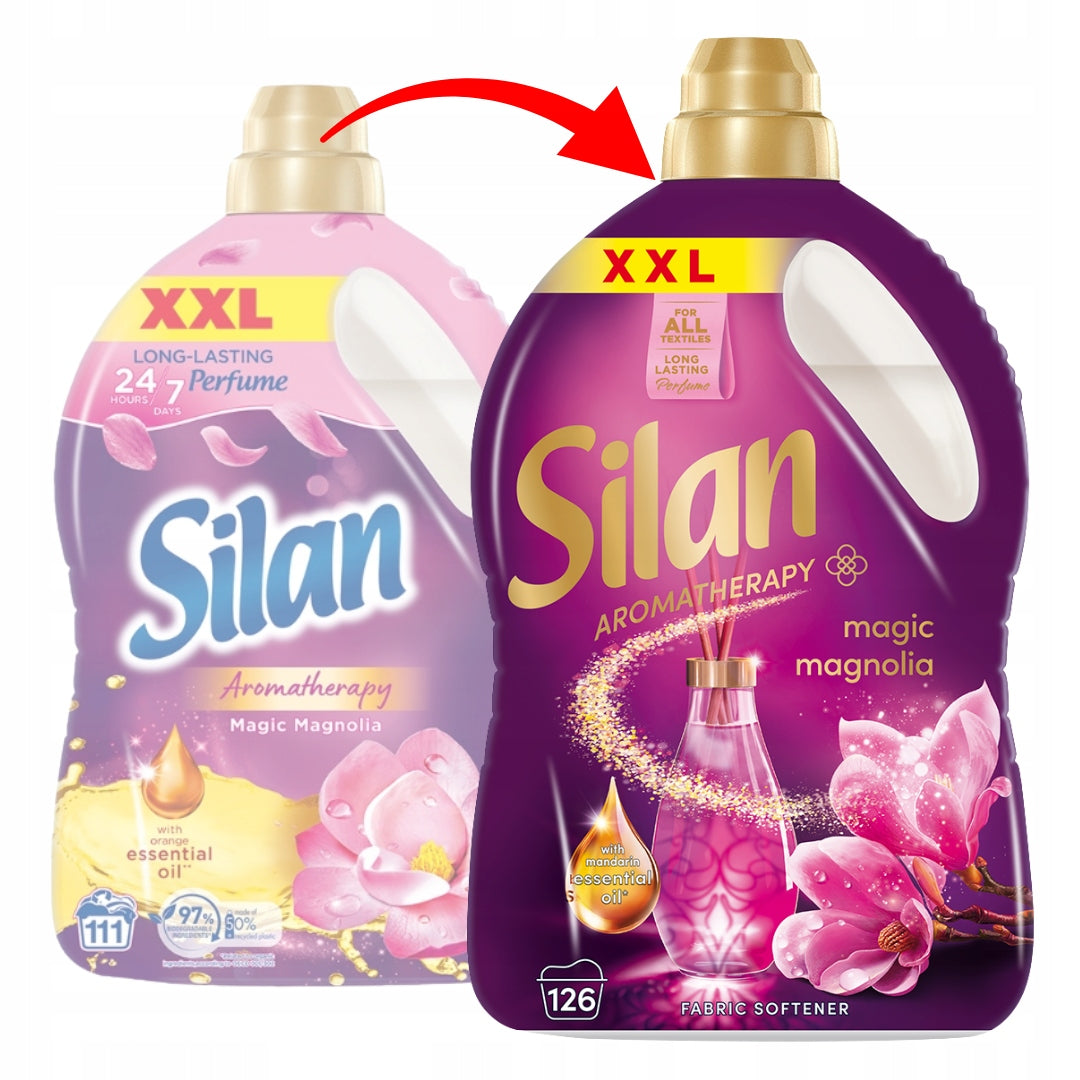 Silan Fabric Rinsing Liquid Magnolia 2,7L 126pr Packaging status original