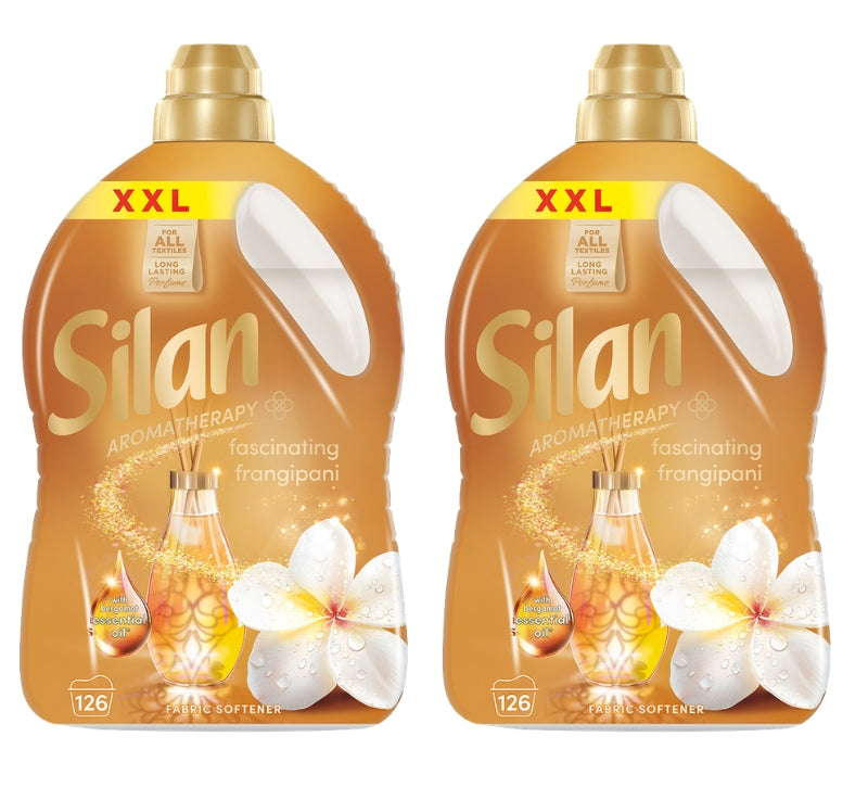 Silan Frangipani Softener 126pr 2,772l x2