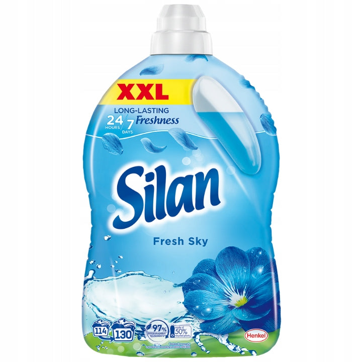 Silan Fresh Sky Universal Rinse Liquid 390 Washes 3x 2,86L ORIGINAL Manufacturer code 5907022613513
