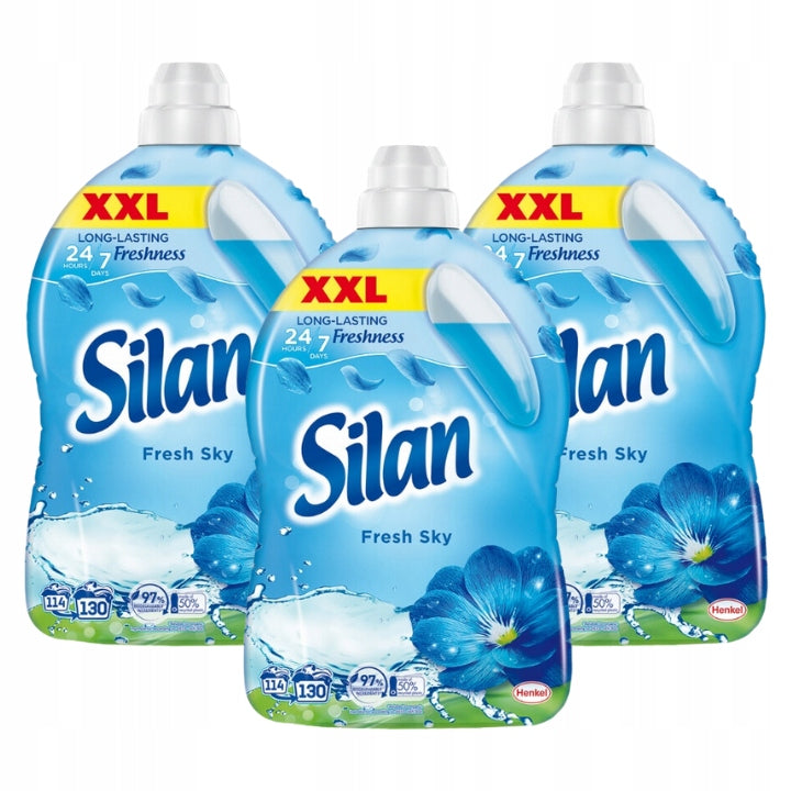 Silan Fresh Sky Universal Rinse Liquid 390 Washes 3x 2,86L ORIGINAL
