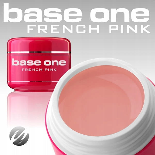 Aufbaugel für Nägel Silcare Base One French Pink, 30 g 
