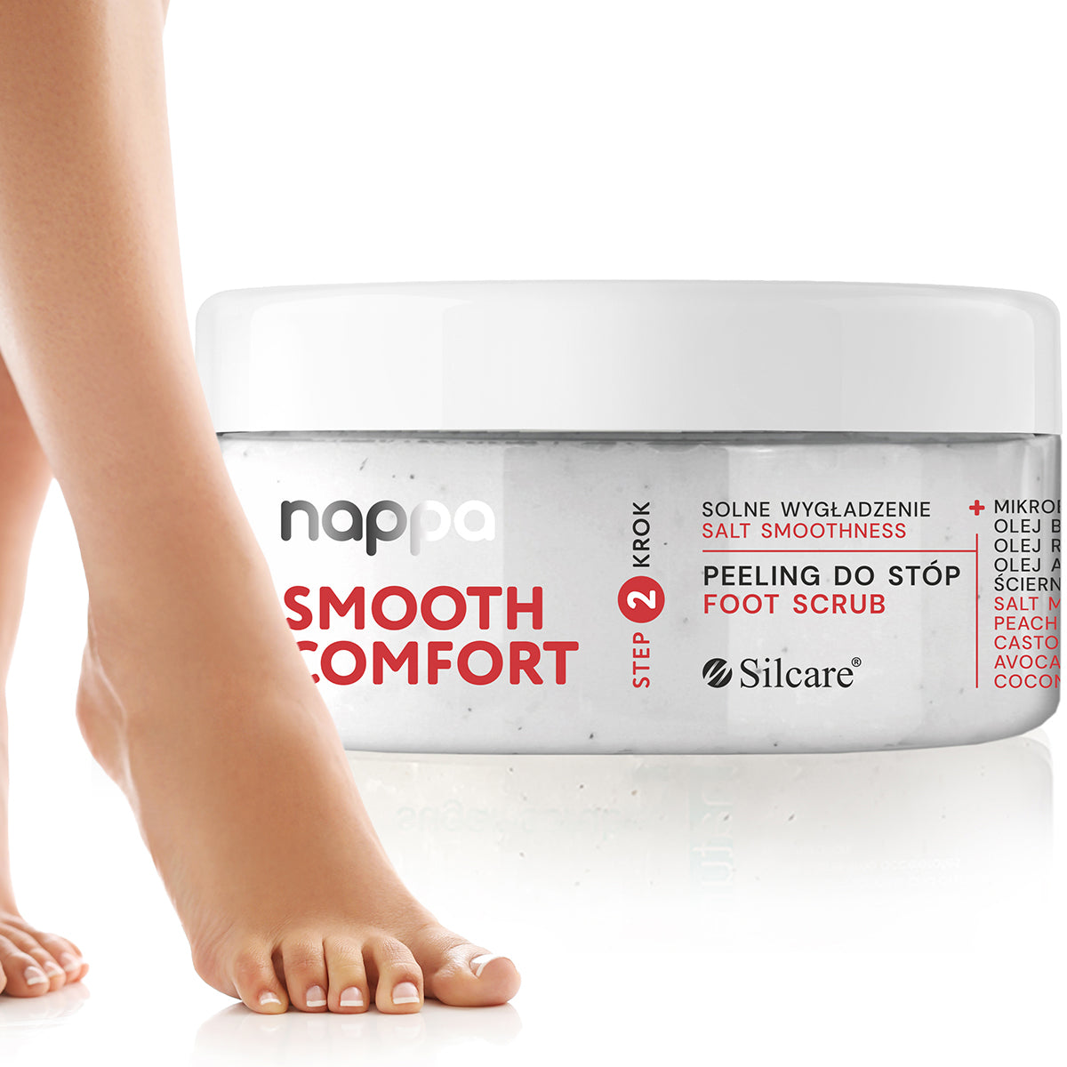Salz-Fußpeeling Silcare Nappa 400 ml 