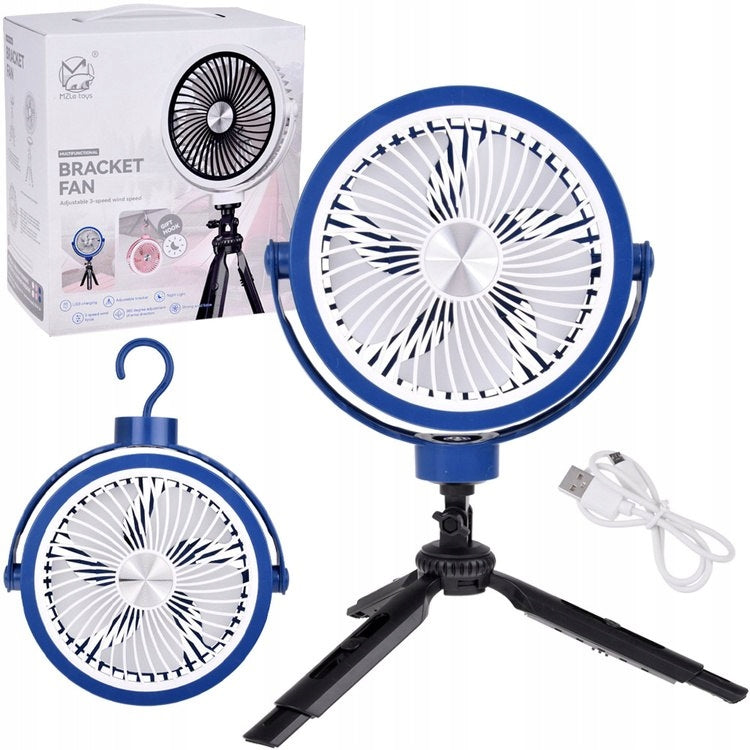 Silent Desk Fan Wireless USB Fan 3 x Air Supply ZA5609