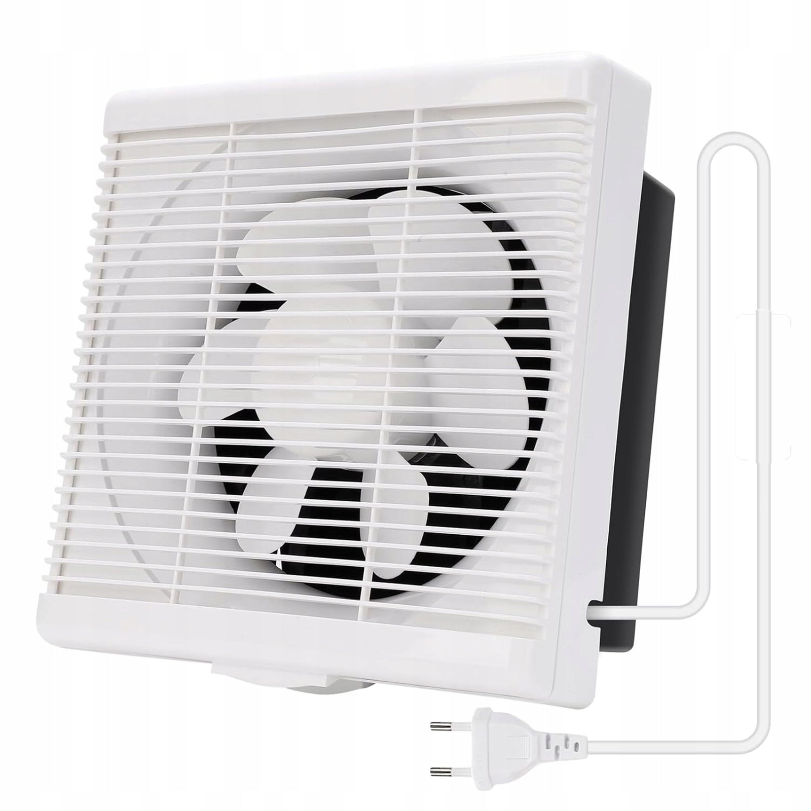 Silent Window Exhaust Fan with Shutter and Check Valve 25W 220V Brand no brand