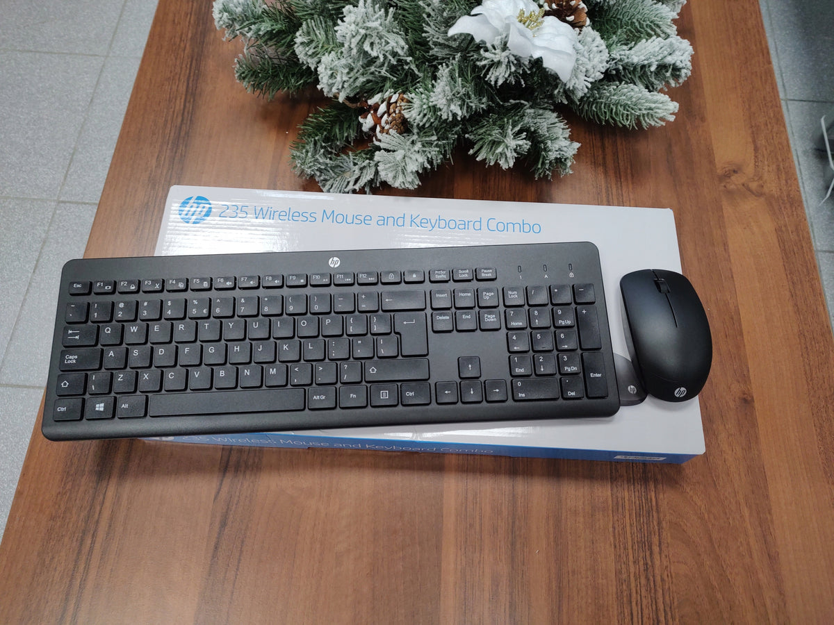 Silent Wireless Kit HP 235 Keyboard + Mouse Manufacturer code 1Y4D0AA