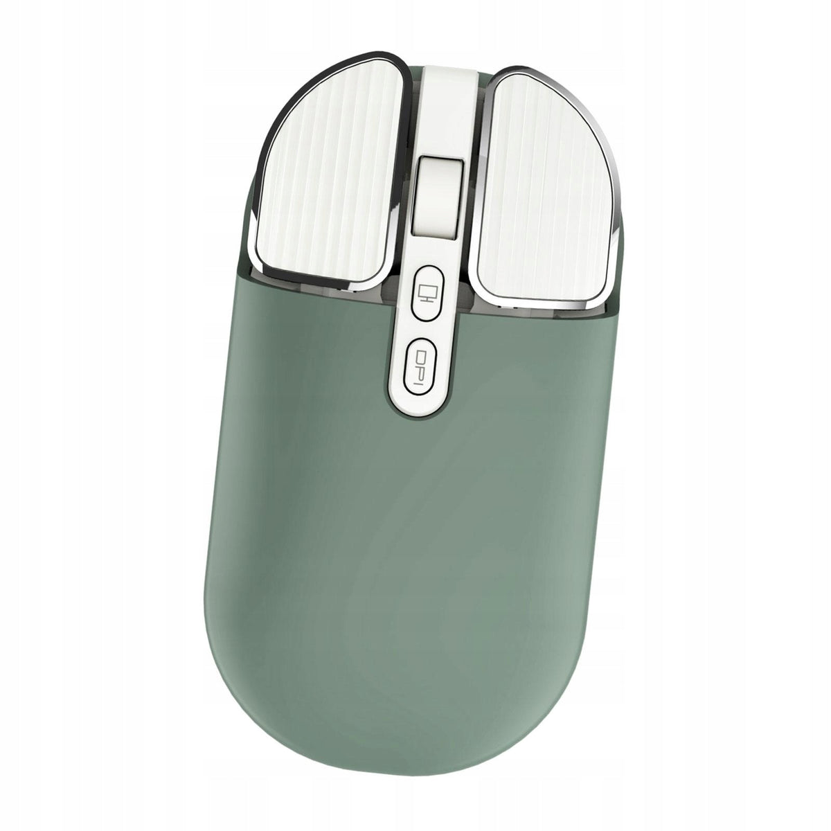 Silent Wireless Mouse Notebook DPI Green Color transparent