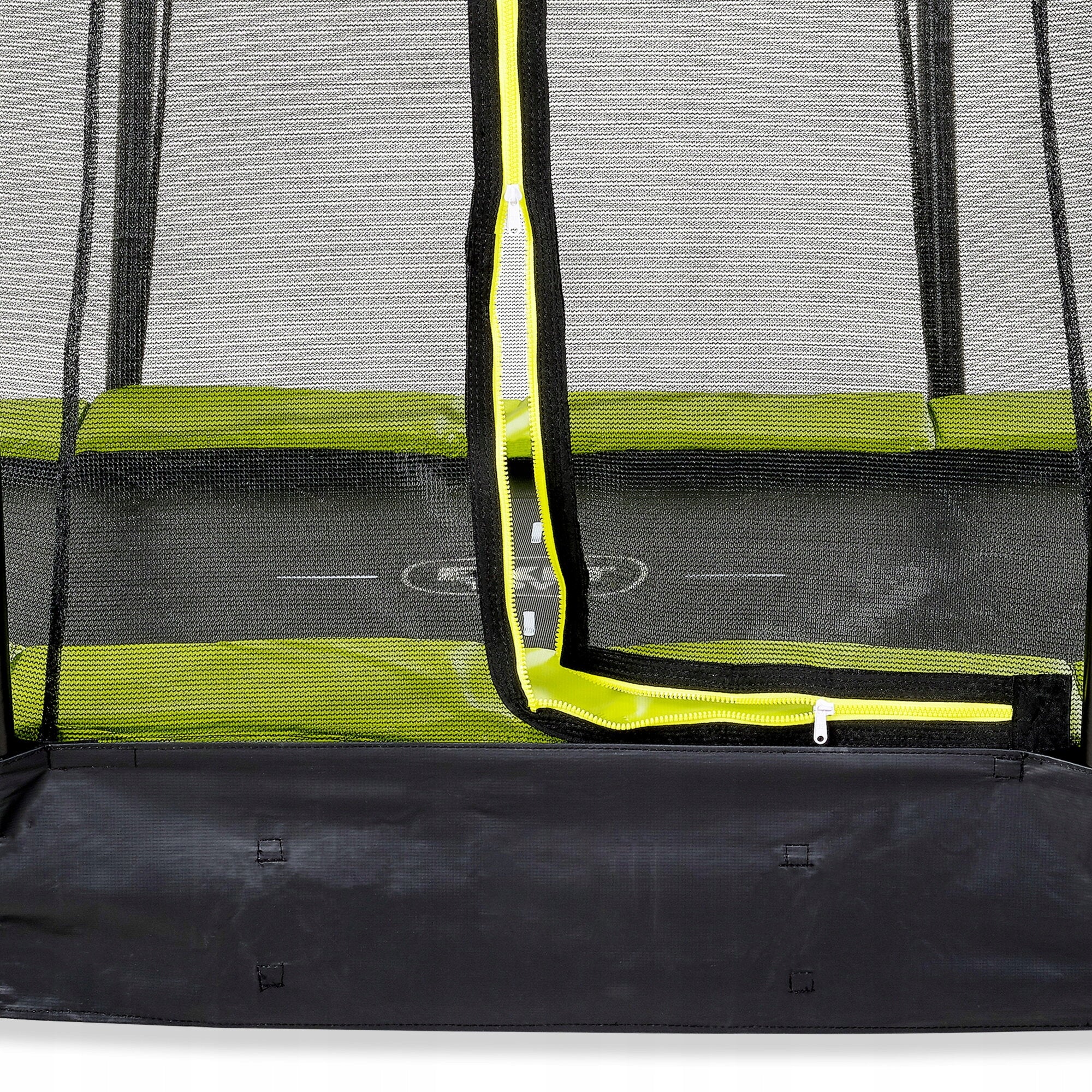 Silhouette EXIT ø305cm earth trampoline with safety net - green Manufacturer code 12.95.10.40