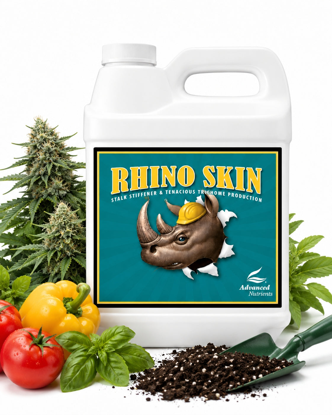 Silicon Fertilizer For Rigid Strong Stems Rhino Skin Advanced Nutrients 250ml