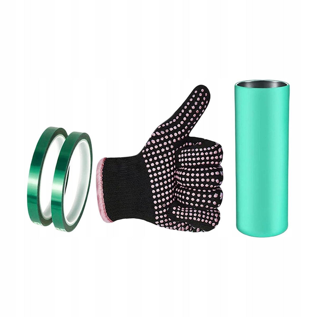 Silicone Bands Sleeve Kit, Unseamed, with Heat Color multicolor