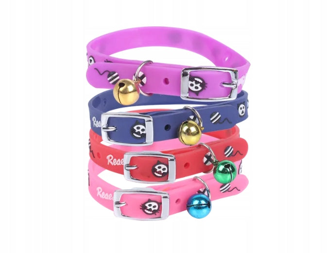 Silicone Bell Collar with Printed Adjustable