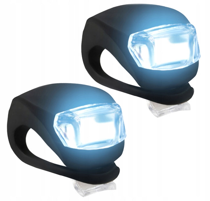 Silicone Bike Lights for Bike - 2pcs LED