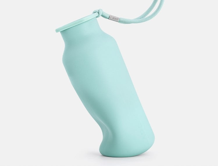 Silicone Bottle Folding 600ml BPA Free Travel Lightweight Kind bottle