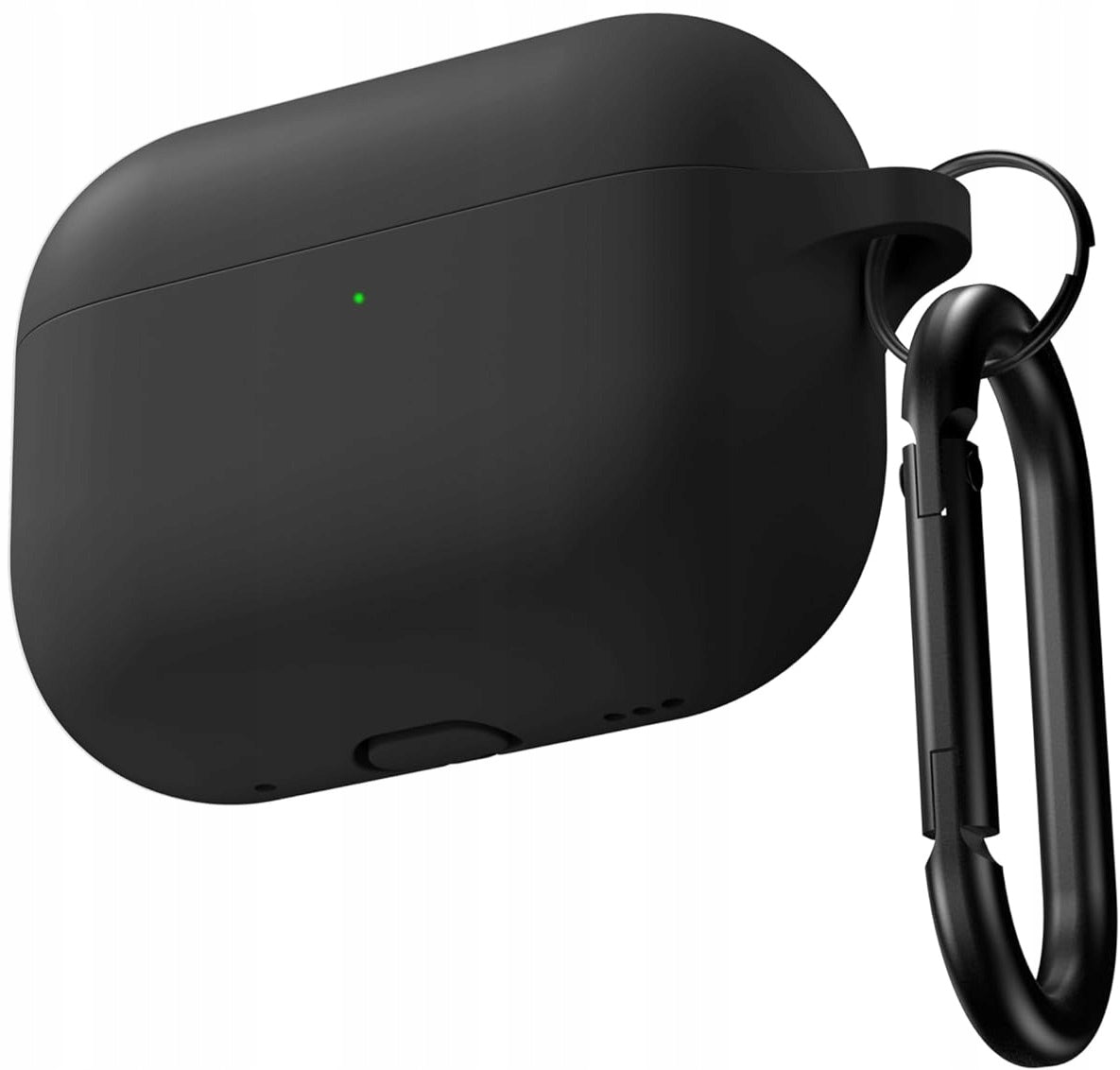 Silicone Case for Apple AirPods Pro 3 + Hook | Black Packaging status original