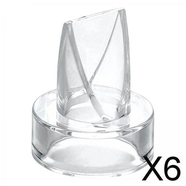 Silicone Duckbill Valve Replacement for Breast Pump Parts Universal 6 Pcs